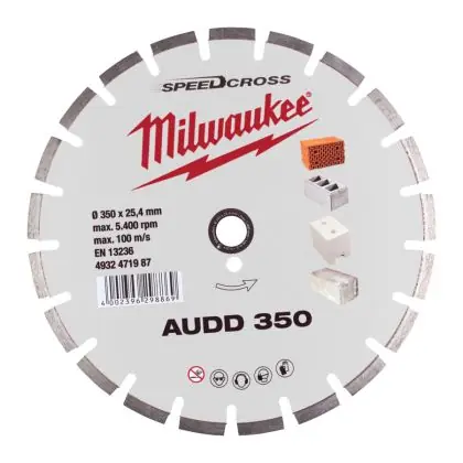 Diamantový kotouč MILWAUKEE SPEEDCROSS AUDD 350 mm Cenový Hit