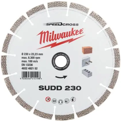 Diamantový kotouč MILWAUKEE SPEEDCROSS HUDD 125 mm Sezónní Sleva