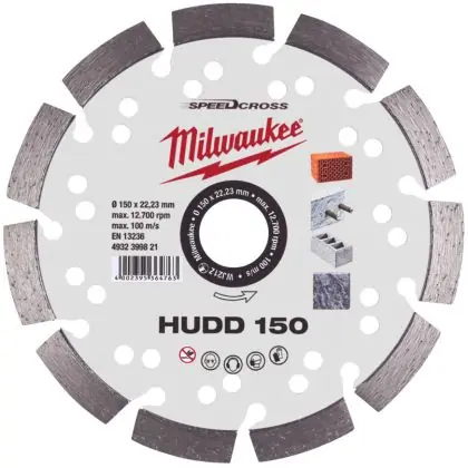Diamantový kotouč MILWAUKEE SPEEDCROSS HUDD 150 mm Novinka