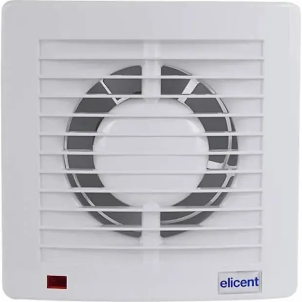 Nová Kolekce Elicent 2MU7296 Axiální ventilátor do koupelny se zpětnou klapkou E-STYLE 120 PRO