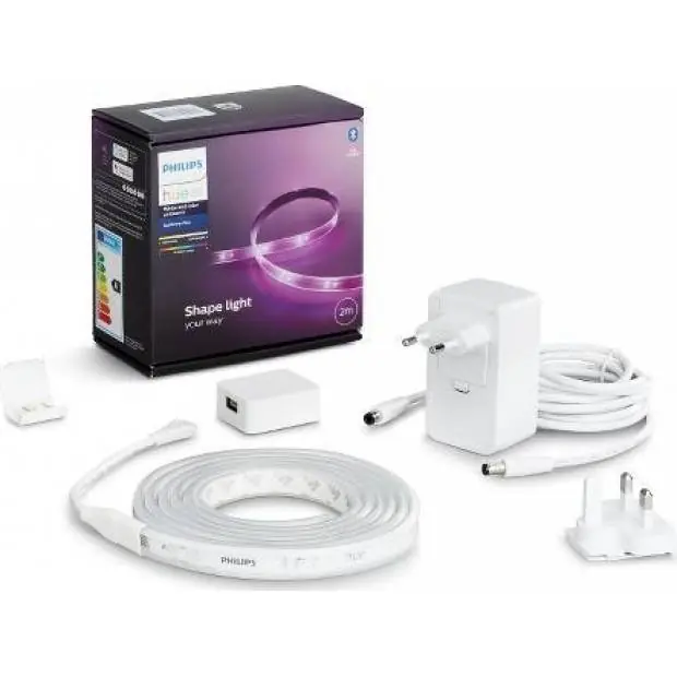 8718699703424 Hue Lightstrips plus LED RGB PÁSEK 25W 1600lm, 2 m BT Philips Super Cena