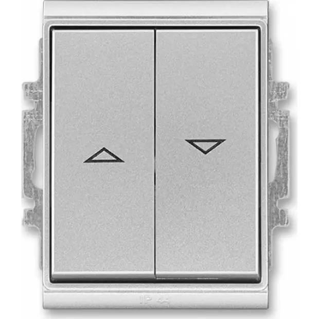 ABB 3558E-A88943 08 Time Ovládač žaluziový jednopólový (1/0+1/0 s blokováním), IP44 Objednat Nyní