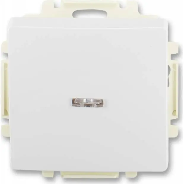 ABB 3557G-A02342 B1 Swing spínač dvojpólový s krytem, s průzorem Koupit Online