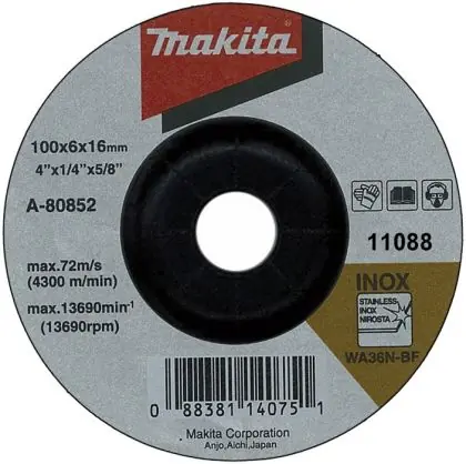 Oblíbený Brusný kotouč nerez MAKITA 180x6x22 mm