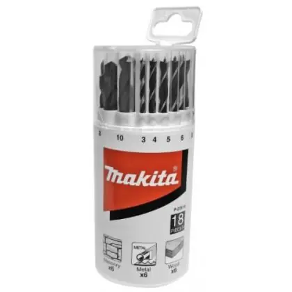 Sezónní Sleva Sada vrtáků MAKITA 18 ks P-23818