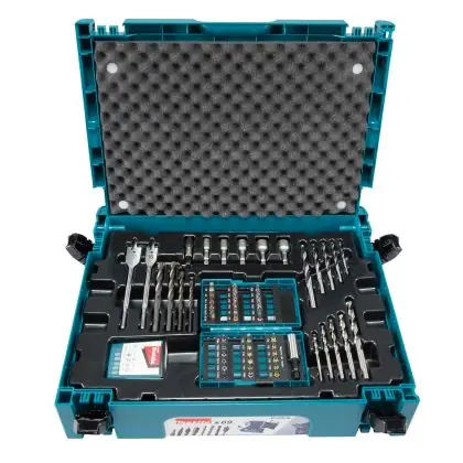 Výhodná Nabídka Sada vrtáků a bitů MAKITA Makpac 69 ks B-49638