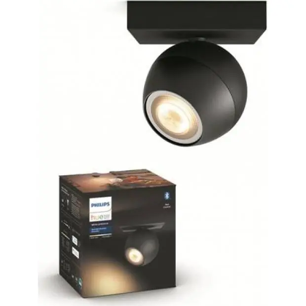 Výhodná Nabídka 50471/30/P9 Hue Buckram SVÍTIDLO BODOVÉ LED GU10 5W 350lm 2200-6500K, černá BT Philips