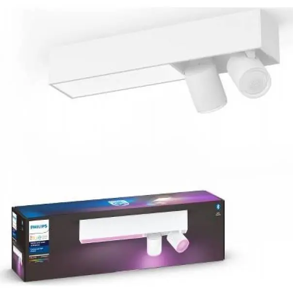 Nejlepší Cena 50610/31/P7 HUE Centris BT SVÍTIDLO PŘISAZENÉ RGB LED 11W + 2x 5,7W GU10,1600lm, 2000-6500K, bílé Philips