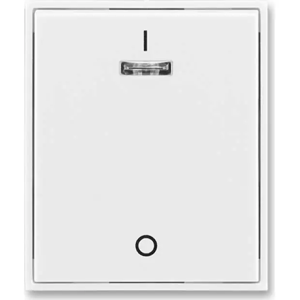 Nakupujte Hned ABB 3558E-A00933 03 Element kryt jednoduchý s potiskem a průzorem
