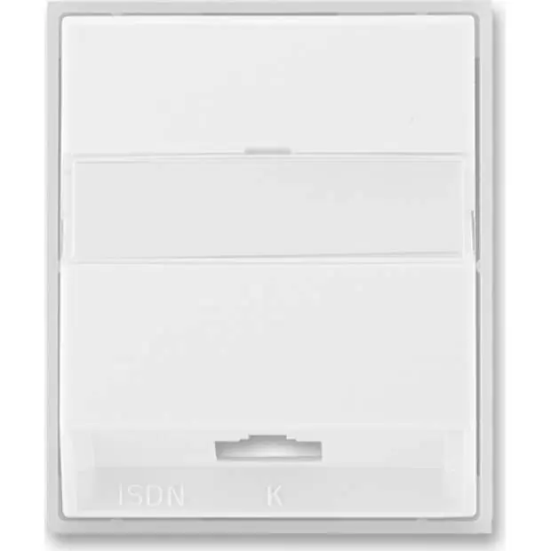ABB 5013E-A00251 01 Element kryt zásuvky ISDN koncové, jednonásobné Originální