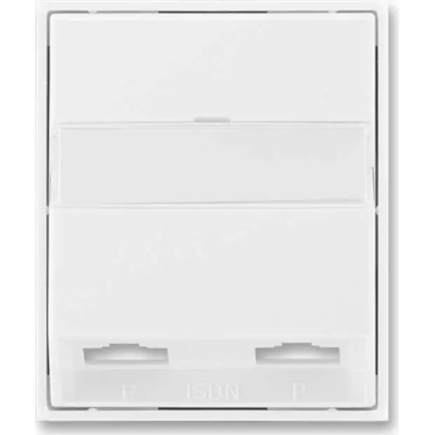 Pouze Dnes ABB 5013E-A00252 03 Element kryt zásuvky ISDN průchozí, dvojnásobné