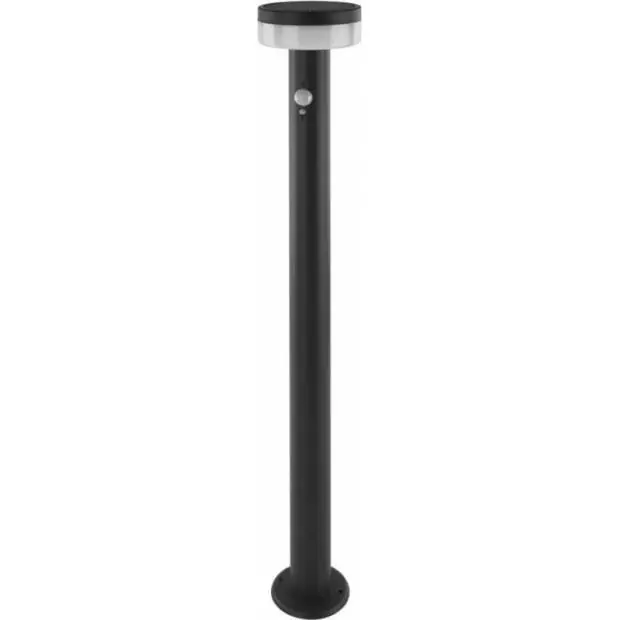 ZGJ0F4S LED zahradní solární sloupkové svítidlo s čidlem soumraku, TERION, 12,5 × 12,5 × 80 cm EMOS Dokud Zásoby Vydrží