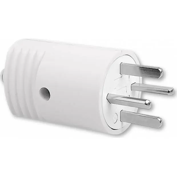 Expresní Doručení ABB 5538N-C01704 S Vidlice s přímým vývodem, 10 A, 440 V AC, vzor D, šedá