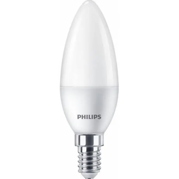 Philips CorePro candle ND 5-40W E14 865 B35 FR matná svíčková žárovka Nejlepší Cena