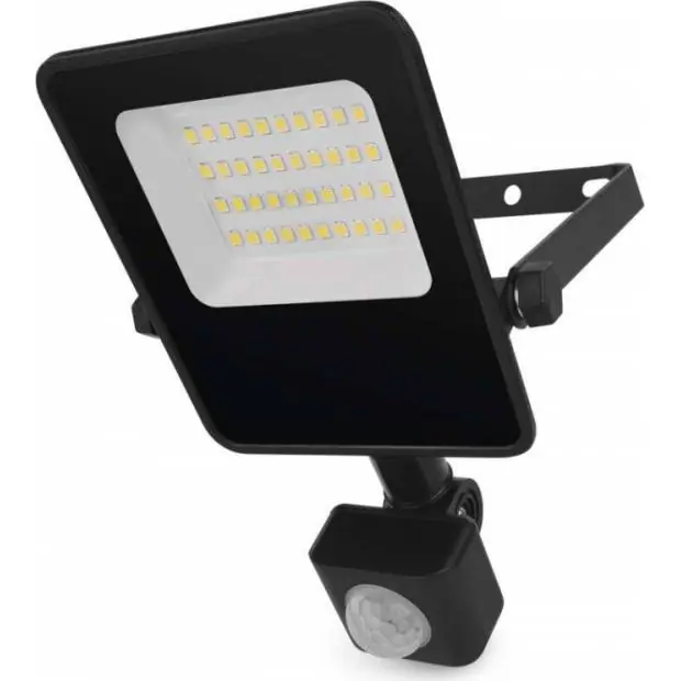 ZS2923 LED reflektor VISIO s pohybovým čidlem, 20 W, černý, neutrální bílá EMOS Víkendová Akce