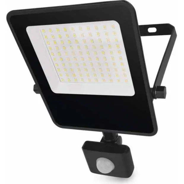 ZS2943 LED reflektor VISIO s pohybovým čidlem, 50 W, černý, neutrální bílá EMOS Nejlepší Cena
