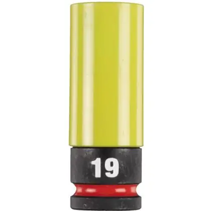 Hlavice průmyslová MILWAUKEE SHOCKWAVE 1/2" 19 mm pro automobily Jen Po Omezenou Doba