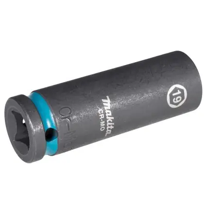 Ověřený Nástrčný klíč prodloužený MAKITA Impact Black 1/2" 19 mm