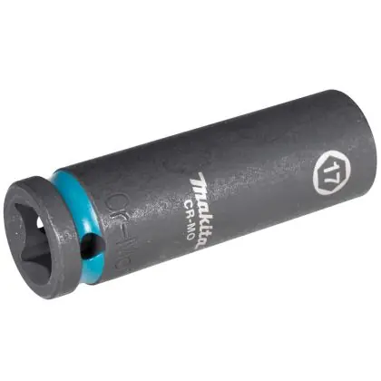 Nástrčný klíč prodloužený MAKITA Impact Black 1/2" 17 mm Zlevněný