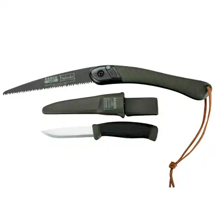 Sada skládací pilka a univerzální nůž BAHCO LAP-KNIFE Sezónní Sleva