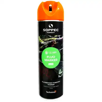Značkovací sprej SOPPEC FLUO MARKER 500 ml oranžový Sleva