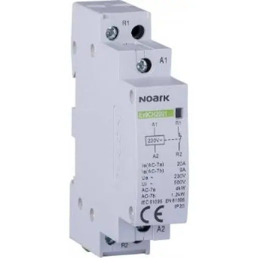Noark 107322 Modulární relé Ex9CH25 11 230V 50/60Hz Omezená Nabídka