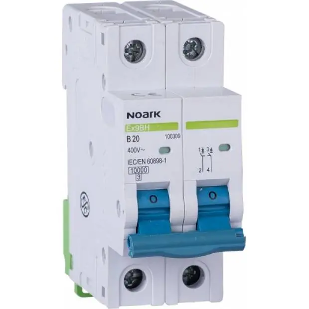Vrácení Zdarma Noark 100295 Instalační jistič Ex9BH 1PN B25