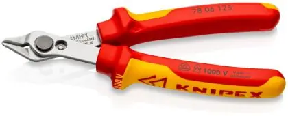 Finální Výprodej Štípací kleště pro elektroniku KNIPEX Super Knips 7806125