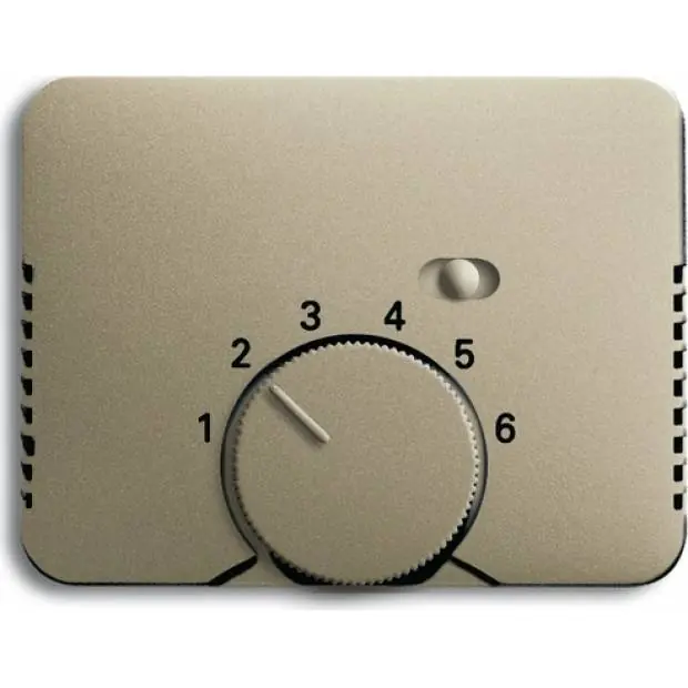 Akce ABB 1710-0-3566 Alpha exclusive kryt termostatu s otočným ovládáním