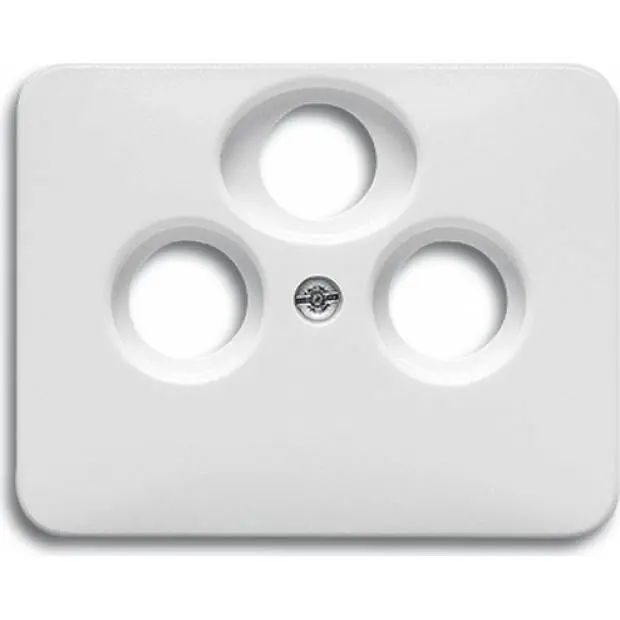 ABB 1724-0-1911 Alpha exclusive kryt zásuvky TV+R(+SAT) Doprava Zdarma