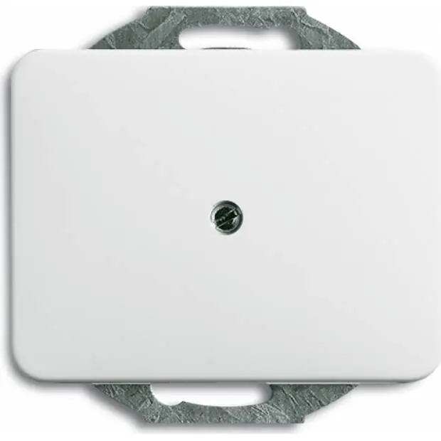ABB 1753-0-7412 Alpha exclusive kryt zaslepovací kovový třmen Omezená Nabídka