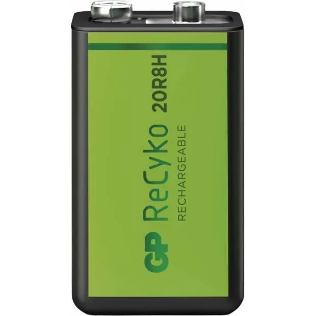 Akční Cena B2152 Nabíjecí baterie GP ReCyko 200 (9V) GP Batteries