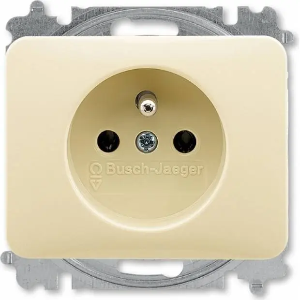 ABB 5519B-A0234722G Alpha exclusive zásuvka s kolíkem bez ochr.clonek Must-Have
