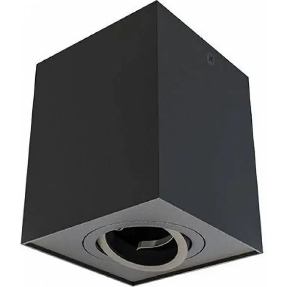 Víkendová Akce LM14008004 BONGO SQUARE GU10 černá Panlux