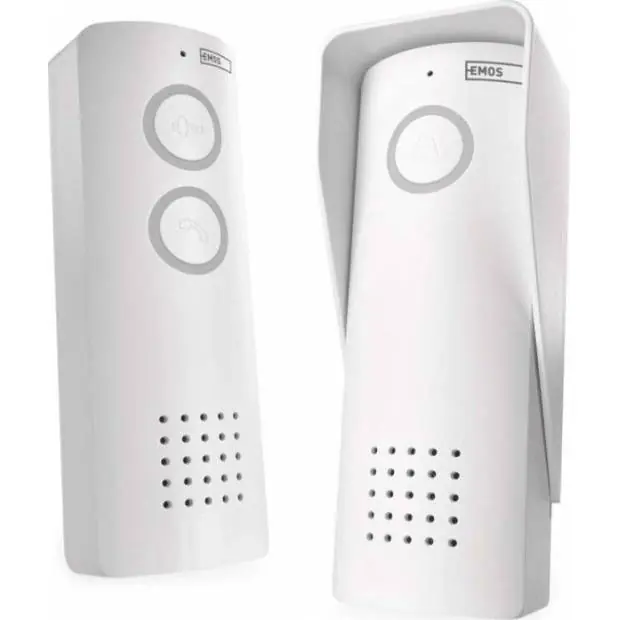 Super Cena H1087 Sada bezdrátového domovního audiotelefonu H1087, 1 účastník EMOS