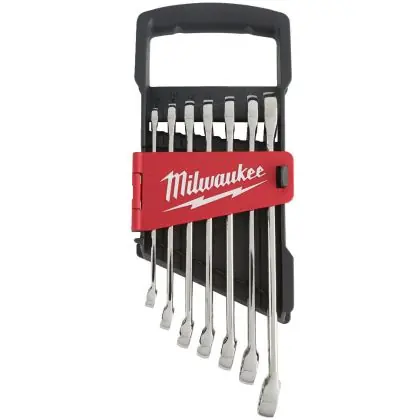 Sada kombinovaných klíčů MILWAUKEE MAX BITE 7 ks Víkendová Akce