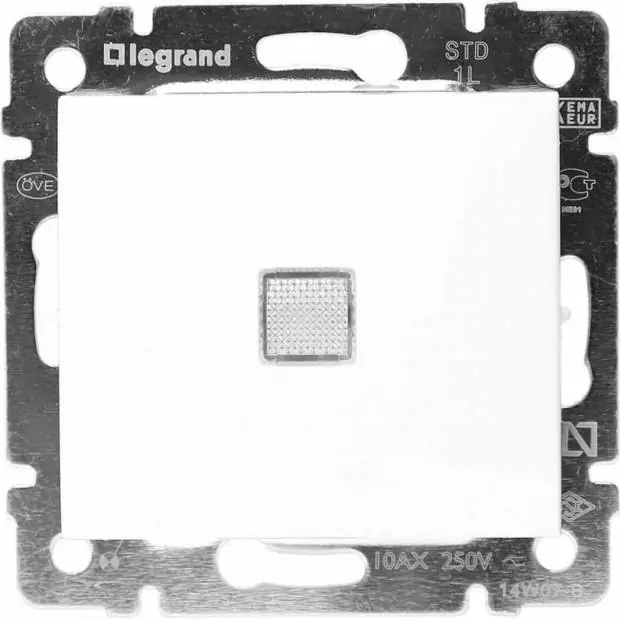 Legrand 774410 Vypínač podsvícený zelená doutnavka Akce