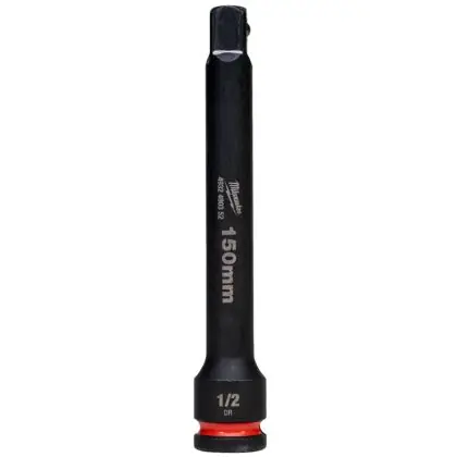 Sezónní Sleva Prodloužení průmyslové hlavice MILWAUKEE SHOCKWAVE 1/2" 150 mm