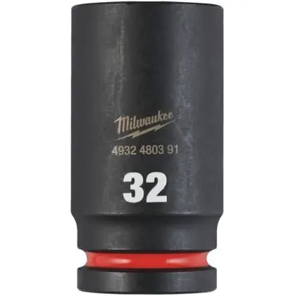 Akce Hlavice průmyslová MILWAUKEE SHOCKWAVE 3/4" 32 mm prodloužená