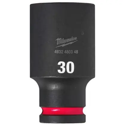 Finální Výprodej Hlavice průmyslová MILWAUKEE SHOCKWAVE 1/2" 30 mm prodloužená