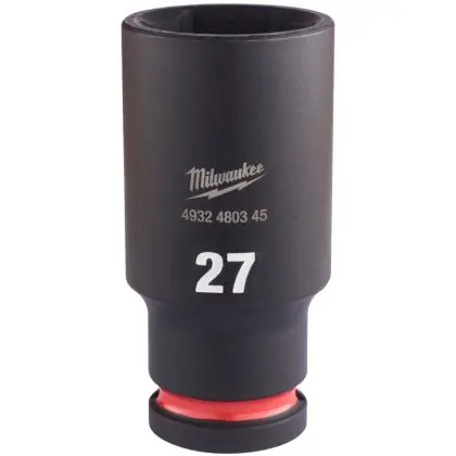 Objednat Nyní Hlavice průmyslová MILWAUKEE SHOCKWAVE 1/2" 27 mm prodloužená