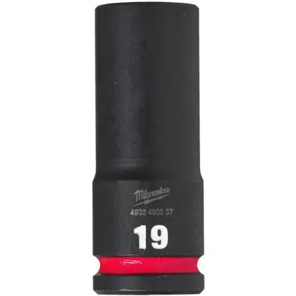 Vrácení Zdarma Hlavice průmyslová MILWAUKEE SHOCKWAVE 1/2" 19 mm prodloužená