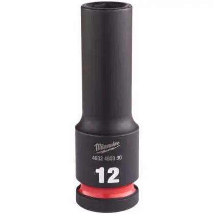 Nejprodávanější Hlavice průmyslová MILWAUKEE SHOCKWAVE 1/2" 12 mm prodloužená
