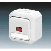 ABB 3558N-C02512 B Variant+ spínač dvojpólový s doutnavkou řazení 2S Aktuální