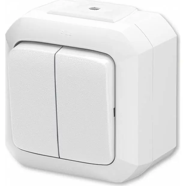 Cenová Bomba ABB 3558N-C87510 B Variant+ ovládač zapínací dvojitý řazení 1/0+1/0
