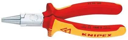 Aktuální Kleště KNIPEX s kulatými čelistmi 2206160
