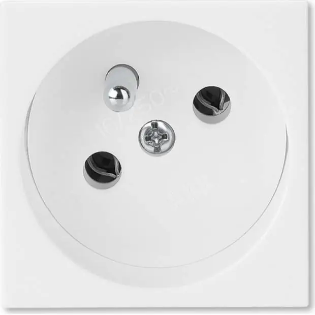 Zásuvka 45x45 s ochranným kolíkem 5525N-C02347 B ABB Pouze Dnes