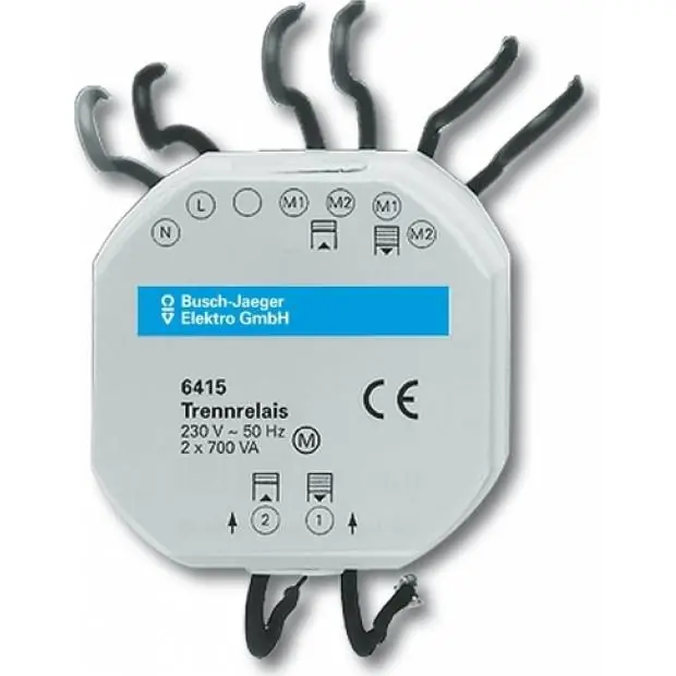 ABB 6410-0-0302 Relé rozdělovací Busch-Jalousiecontrol (typ 6415) Finální Výprodej