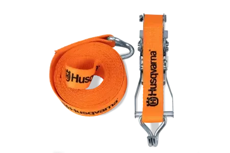 Super Cena Kurta s ráčnou a hákem HUSQVARNA 2500 kg 50 mm x 8 m