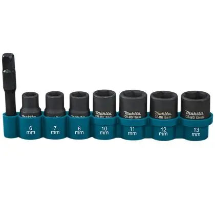 Značkový Sada nástrčných klíčů MAKITA 1/4" 8 ks